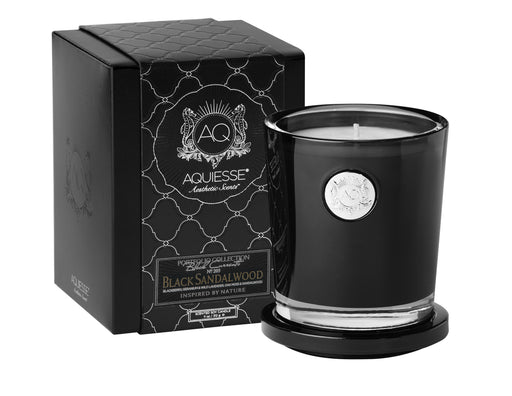 Black Sandalwood - Large Soy Candle /Gift Box - Tuftd