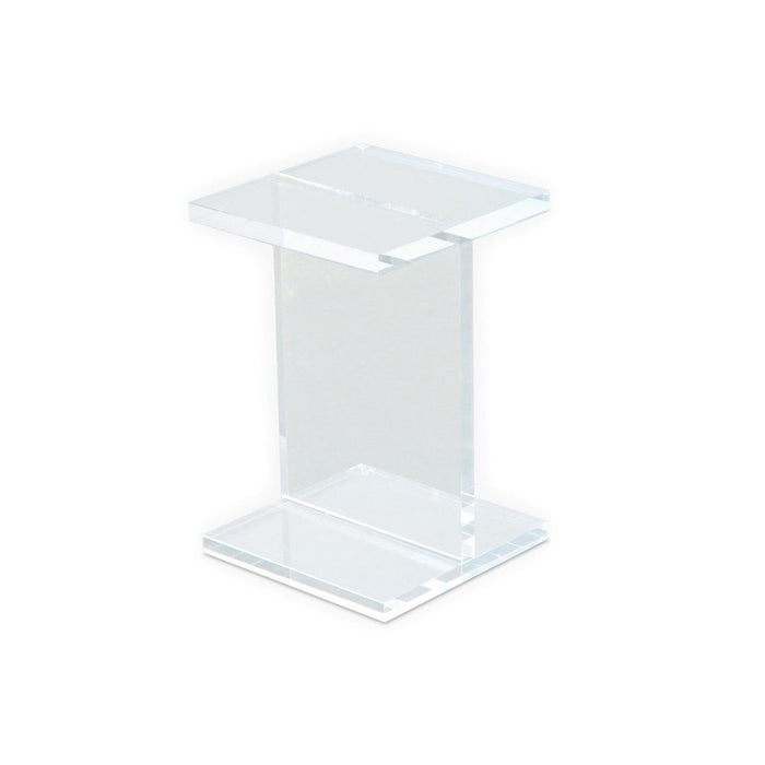 Acrylic I-Beam Table - Tuftd