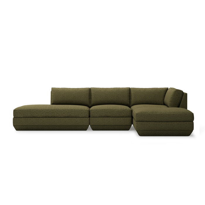 Podium 4-Pc Lounge Sectional B - Right Facing