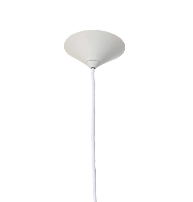 Jayda Wide Pendant Lamp - White